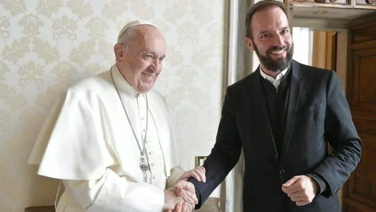 Privataudienz für Pfarrer Michael Jonas bei Papst Franziskus