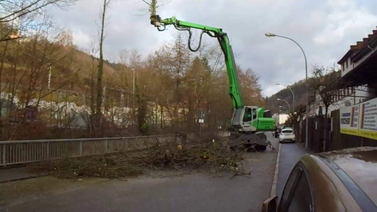 Schiltachstraße in Schramberg: Behinderungen wegen Baumfällarbeiten