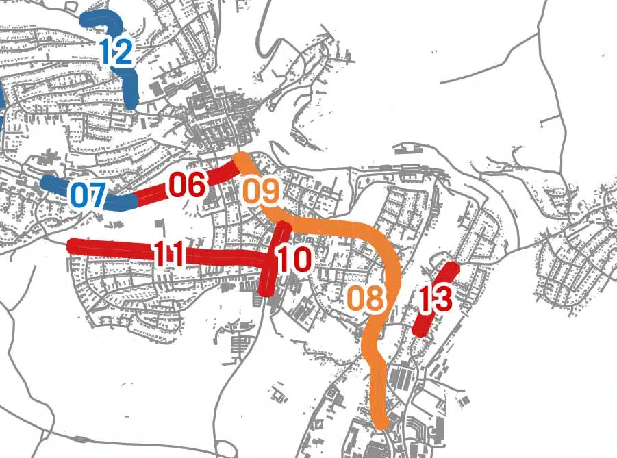 Mit Tempo 30 durch die Marxstraße