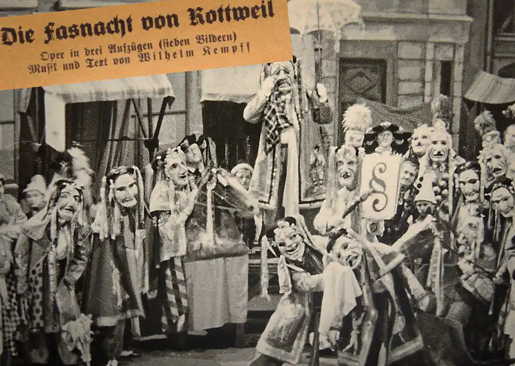 Dokumente zur Oper „Die Fasnacht von Rottweil“ veröffentlicht