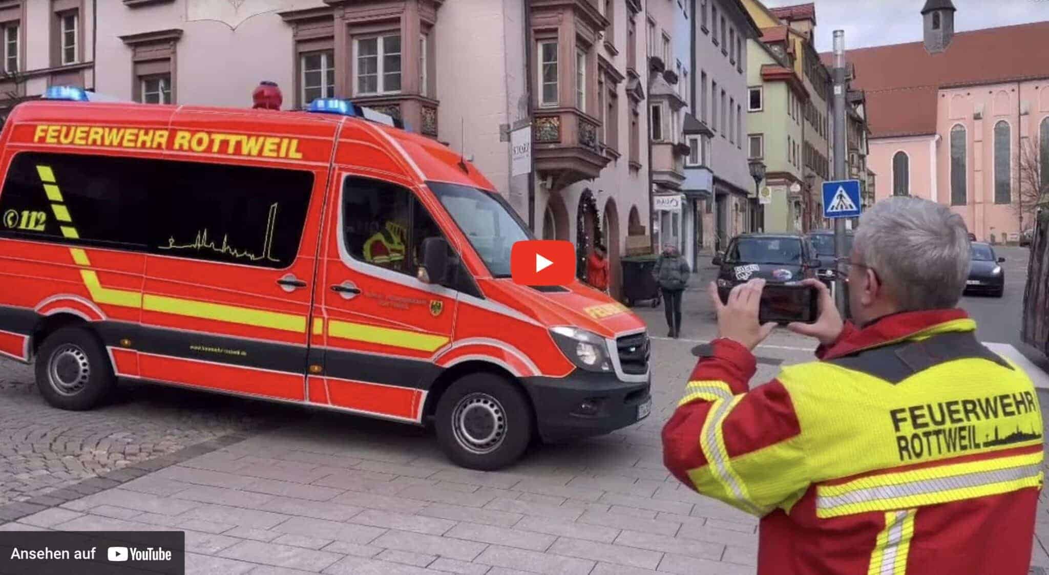 Warntag 2022 in Rottweil: Die Feuerwehr macht mit – und viele bekommen die Nachricht aufs Handy