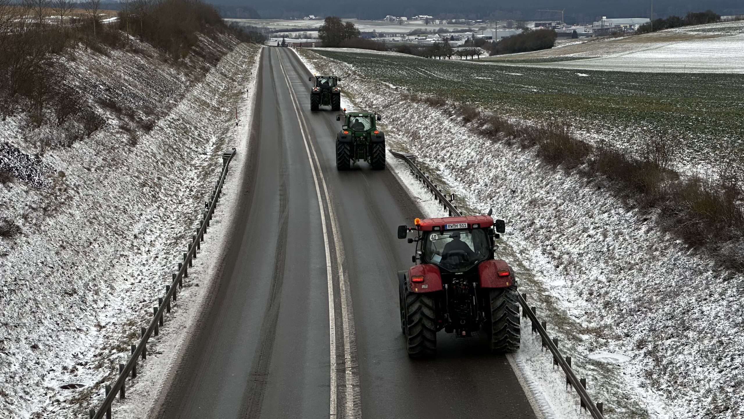 Schleichender Protest: Bauern lärmen erneut in Rottweil