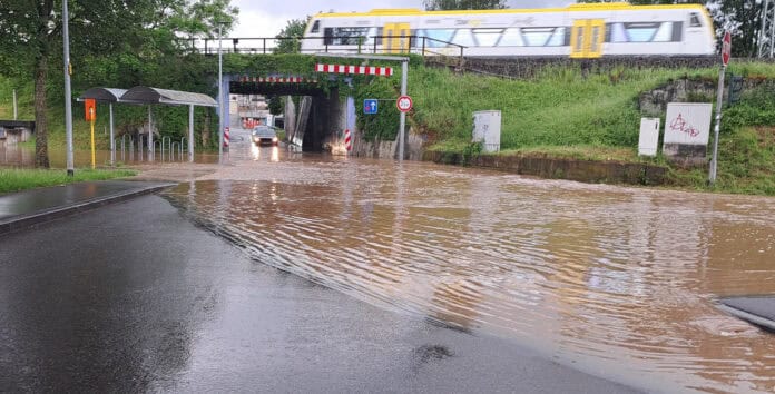 stieren hochwasser