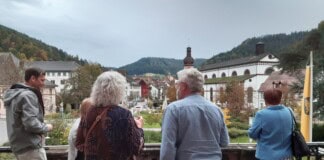 gespräche auch auf dem balkon des schlosses dk dk 141024